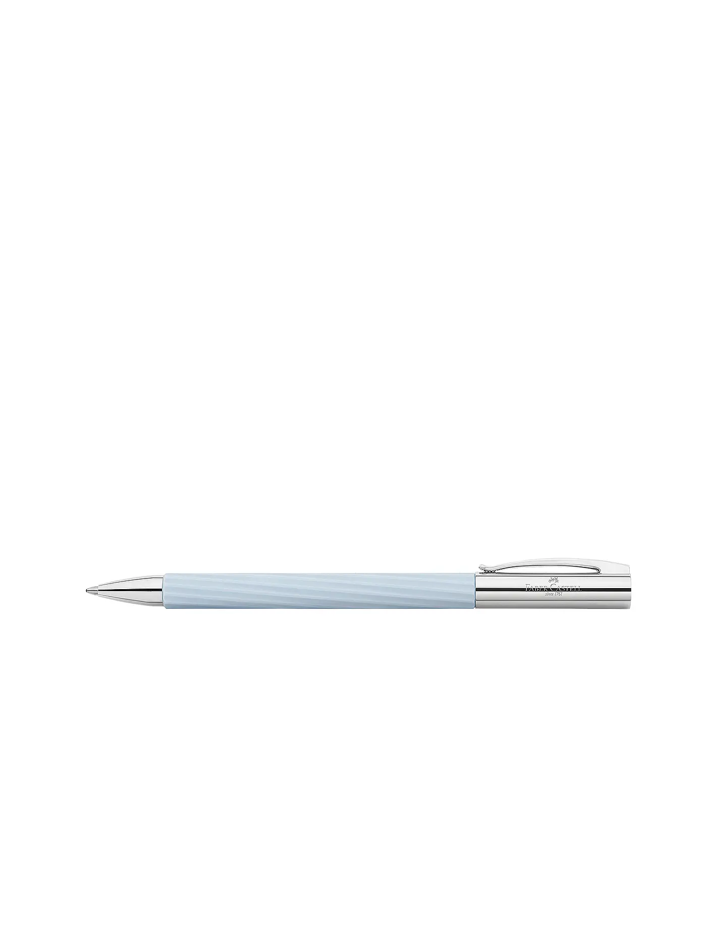 FABER-CASTELL | Dreh-Kugelschreiber AMBITION ITALIC ICE BLUE | 